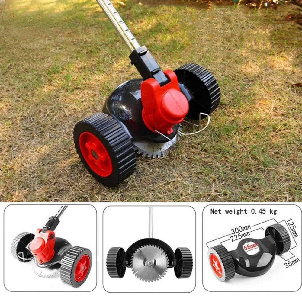 Universal Adjustable String Trimmer Support Wheel – 2-Pack