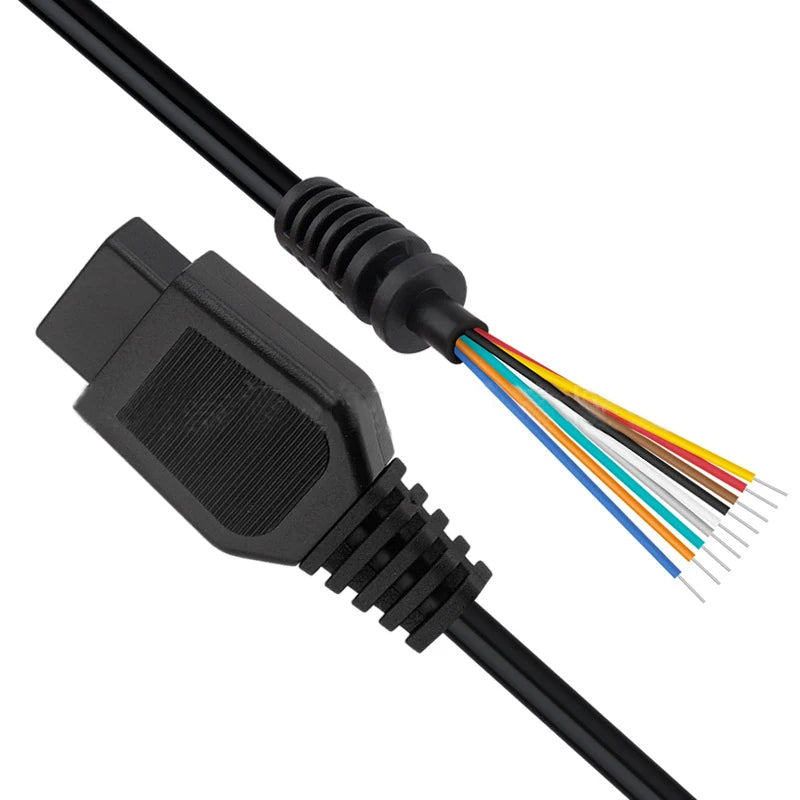 Sega Genesis 2 / Mega Drive 2 Controller Extension Cable 9-Pin