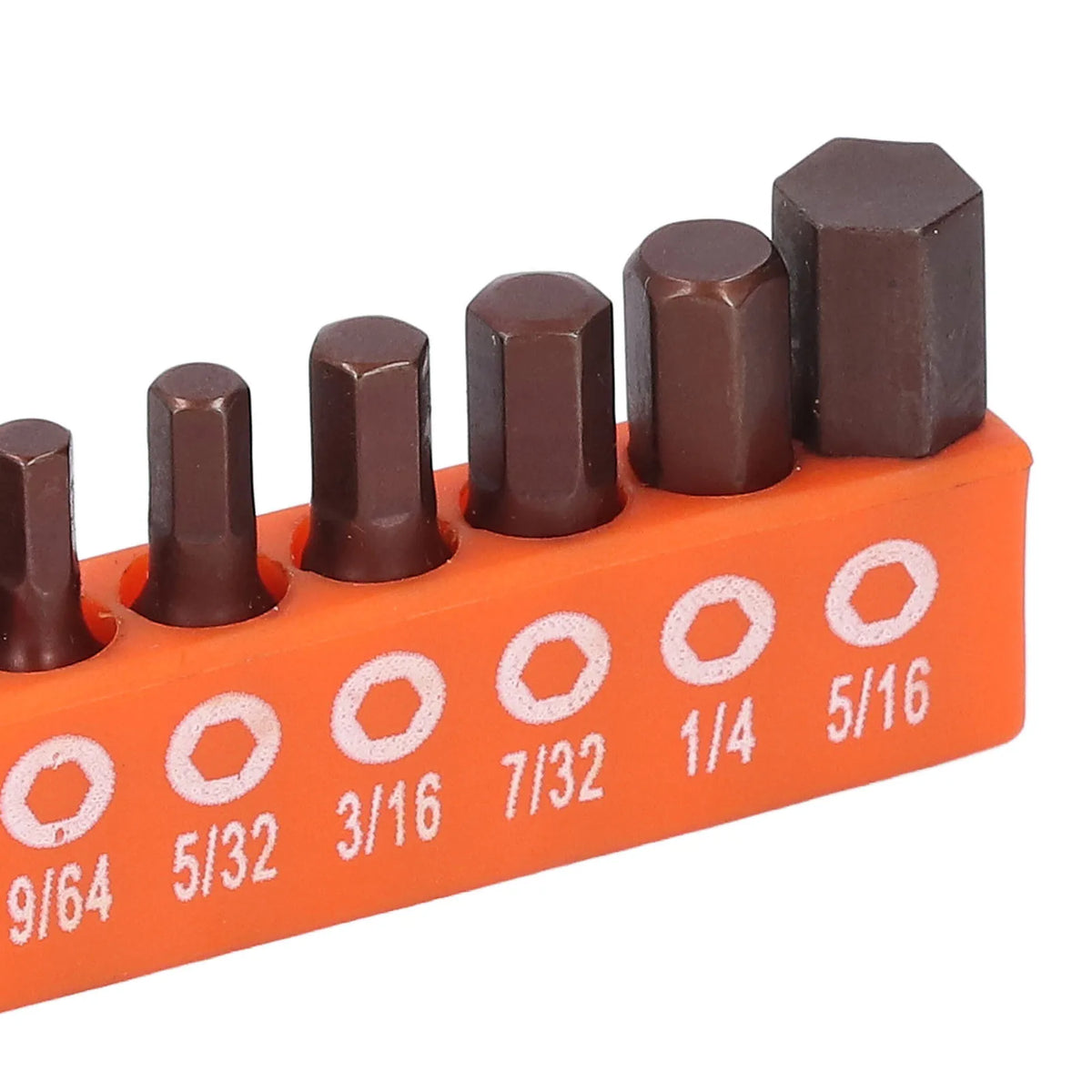 24-Piece S2 Alloy Steel Hex Bit Set – Metric & SAE + Holder