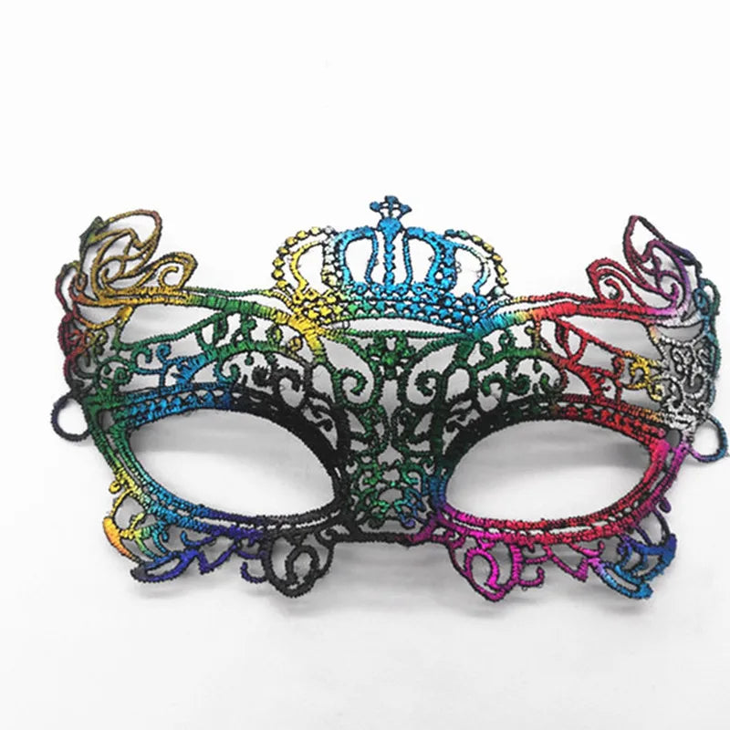 Elegant Venetian Lace Eye Mask – Masquerade & Carnival