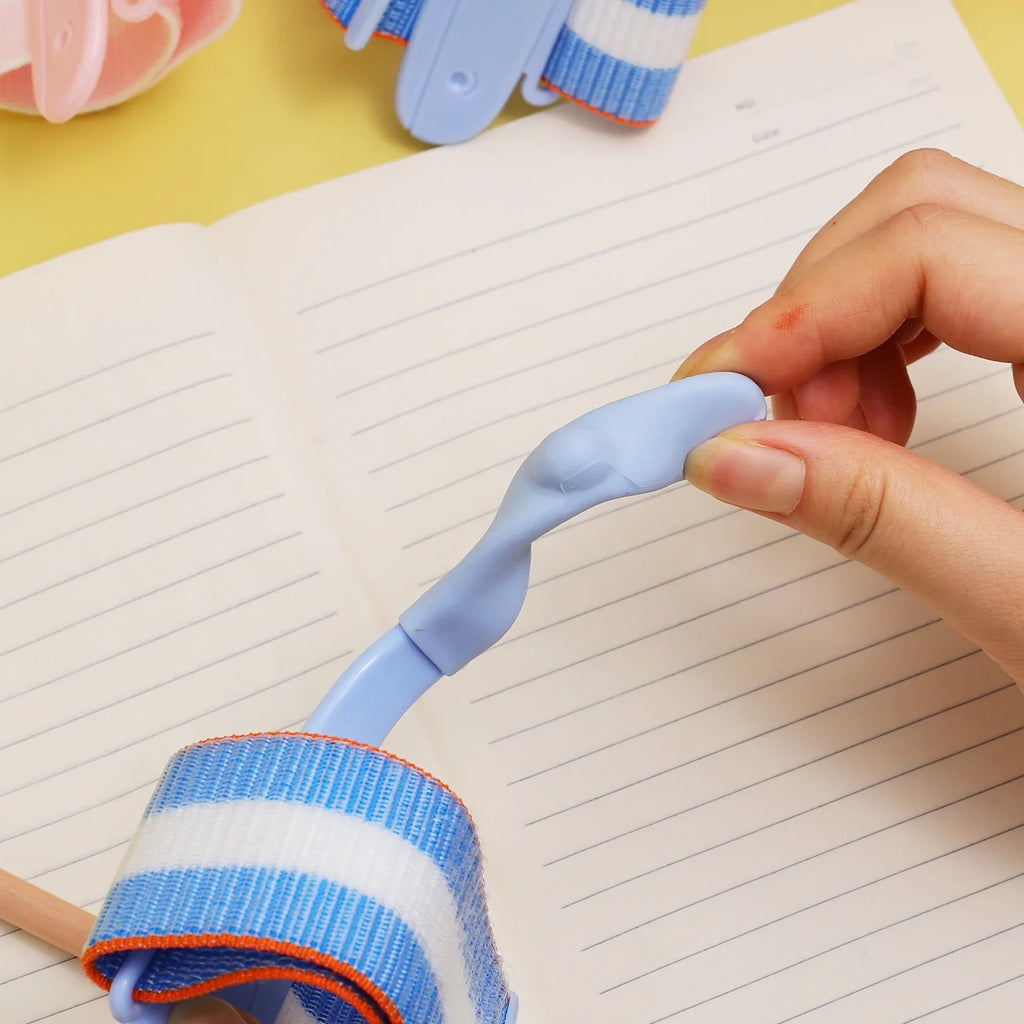 Kids Pencil Grip Wrist Posture Corrector for Beginner Writers