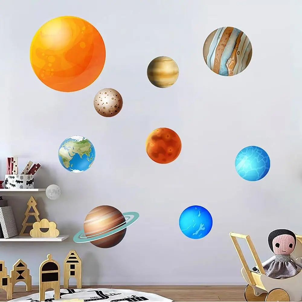 Glow in the Dark Star & Planet Wall Stickers | Home Decor