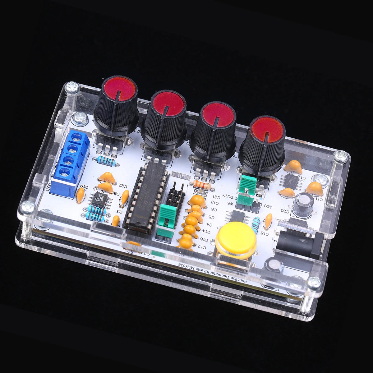 MAX038 Function Signal Generator DIY Kit 1Hz–20MHz | FNIRSI
