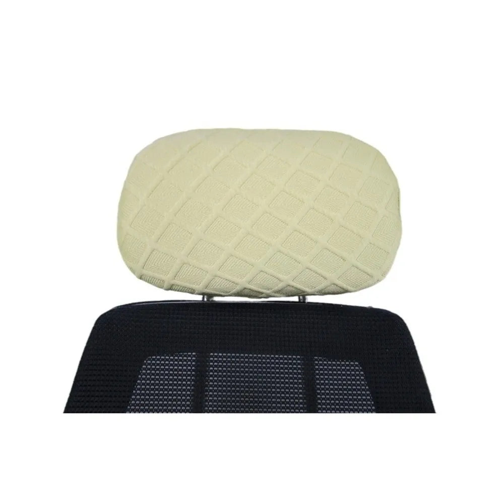 Jacquard Elastic Chair Headrest Cover – Gaming & Office