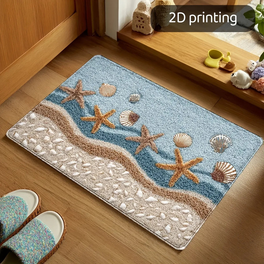 Embroidered Beagle Doormat – Non-Slip Dog Lover Entryway Rug