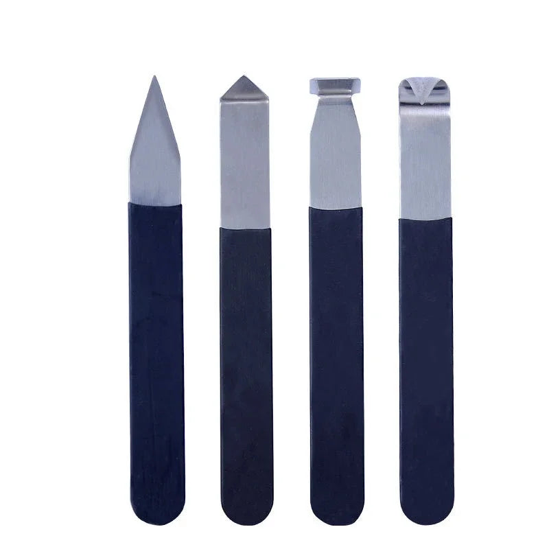 Stainless Steel Clay Sculpting & Carving Tool Set – 4 or 8 Pcs