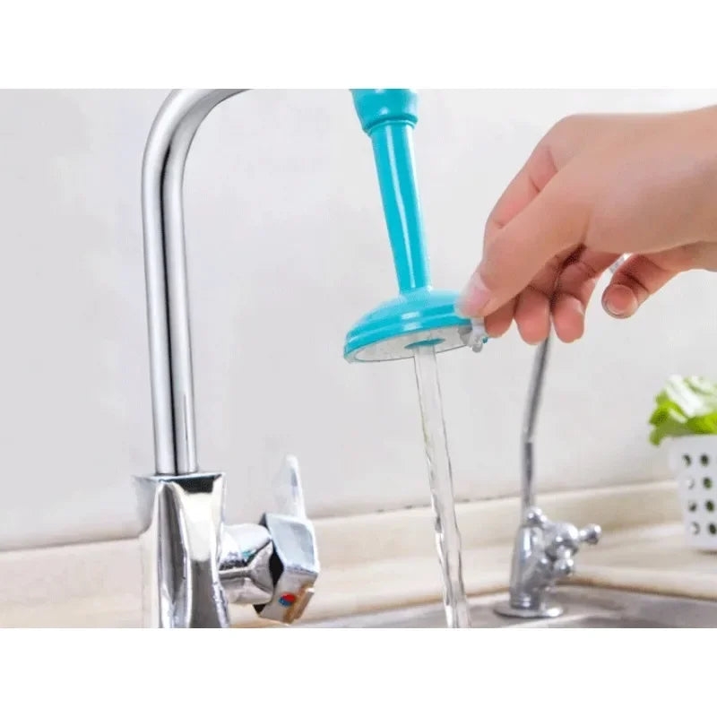 Adjustable Kitchen Faucet Tap Extender & Water-Saving Sprinkler