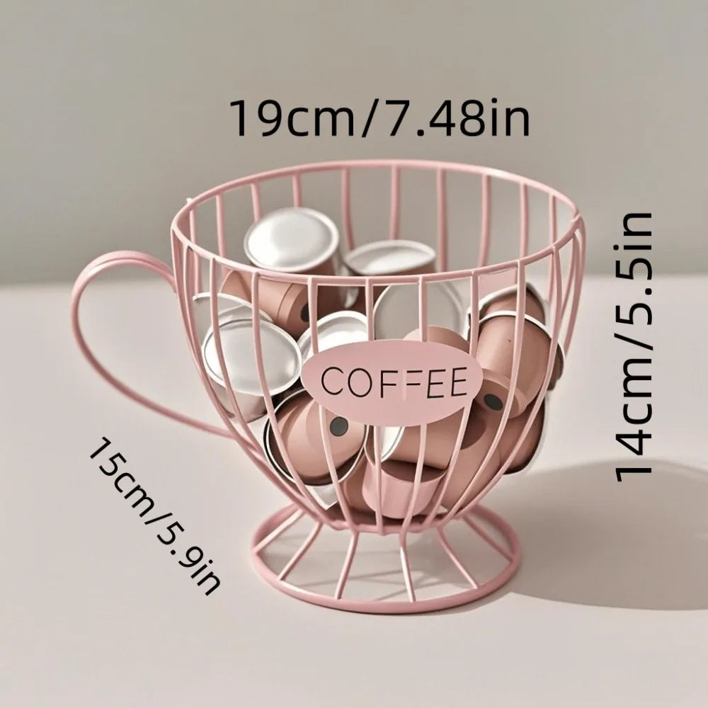 Large Capacity Coffee Pod Holder & Capsule Organizer