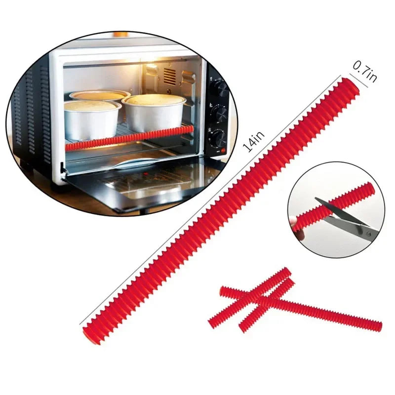 Silicone Oven Rack Edge Guard – Heat Resistant Protector