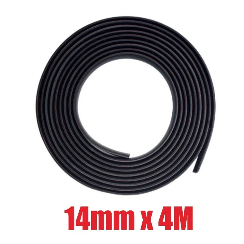 Universal Car Door Rubber Weather Strip Seal – UV Resistant