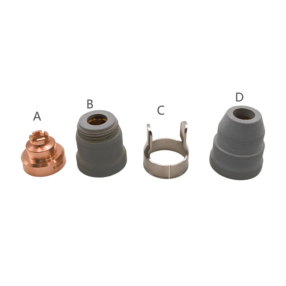 PT-80 Plasma Torch Consumables – Nozzle, Cap & Spacer Kit