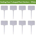 55-Pack T-Shape Waterproof Plastic Plant Labels & Garden Tags