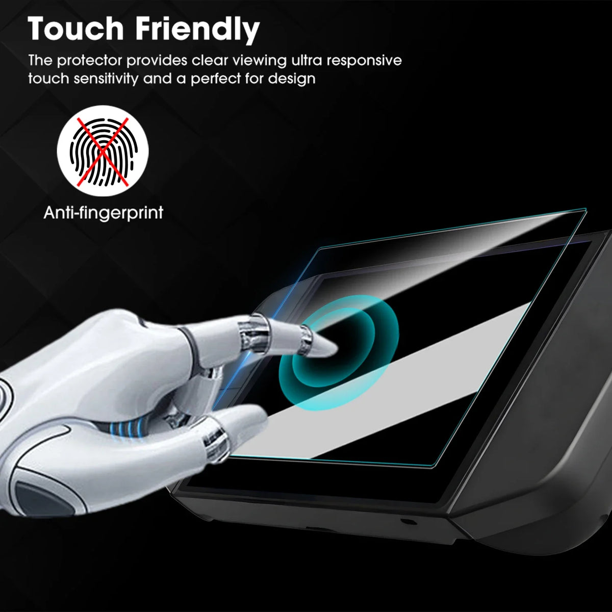 Lenovo Legion Go S Screen Protector – HD Tempered Glass 1-3 Pack