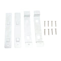 2-Set Stainless Steel Bird House Hanger Mounting Brackets