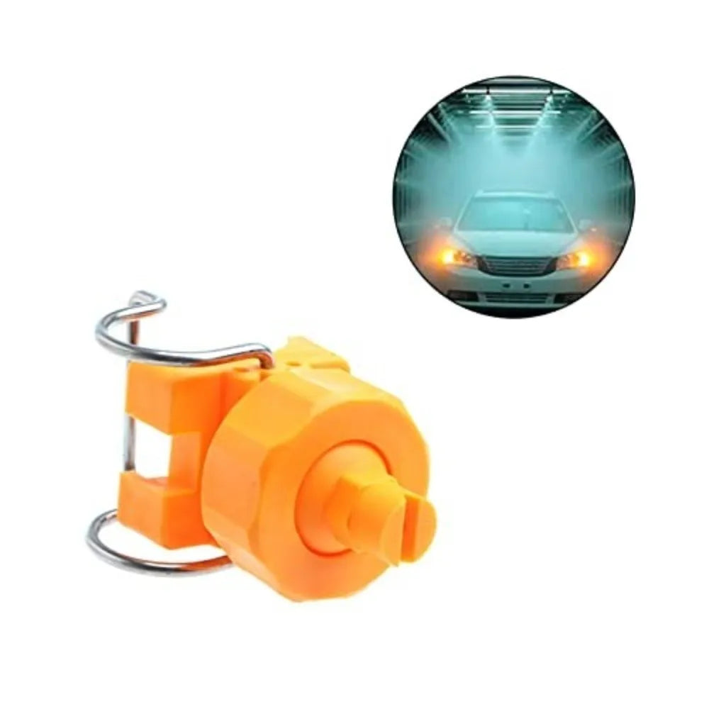 Clip-On Adjustable Fan Spray Atomizing Nozzle – Plastic