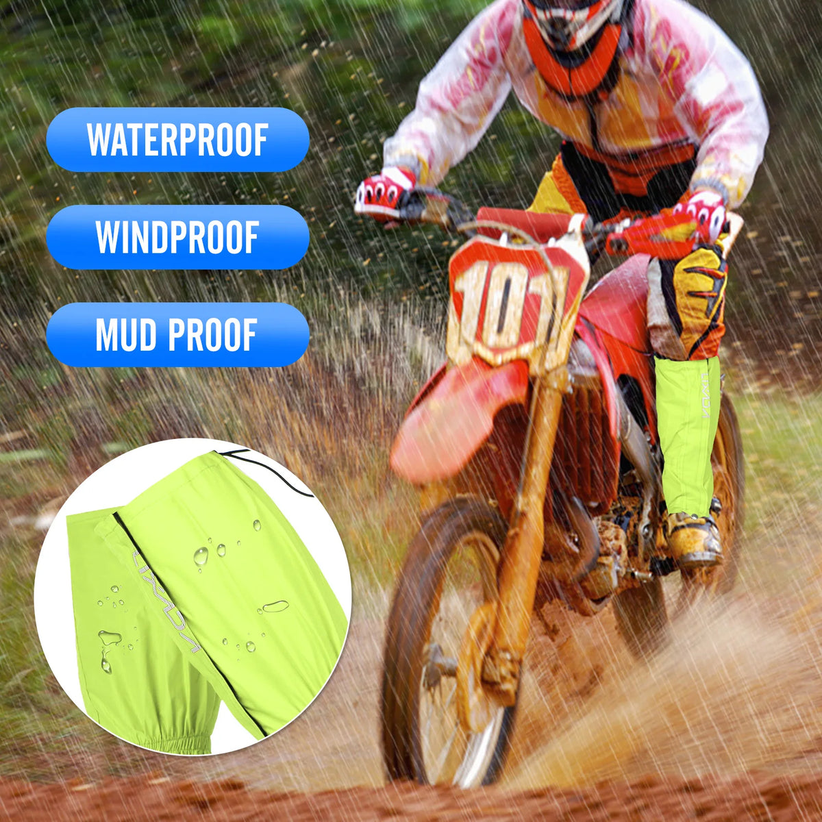 Waterproof Snow Leg Gaiters – Hiking & Outdoor Boot Cover