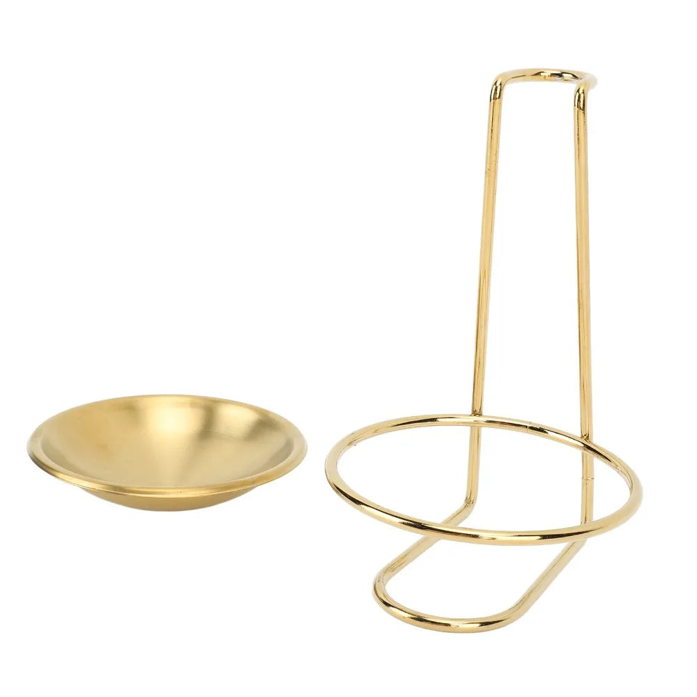 Stainless Steel Vertical Spoon Rest & Ladle Holder | 4.3"