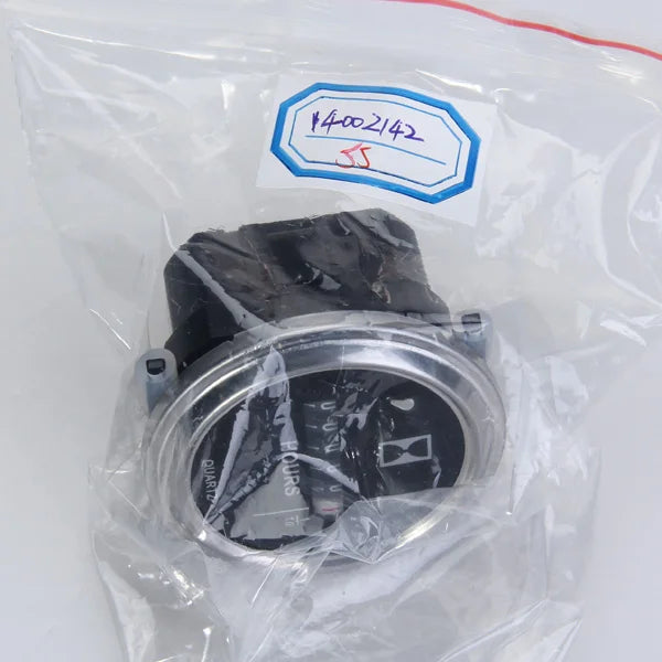 6V–80V Round Quartz Hour Meter | Industrial Panel Timer