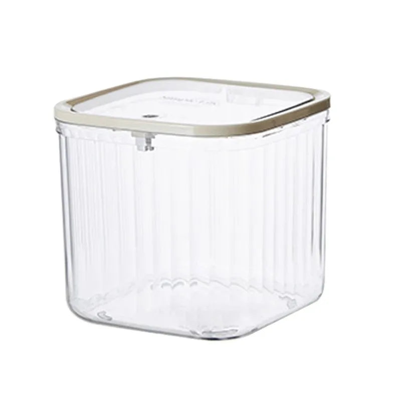 Pop-Up Lid Desktop Storage Box – Waterproof 1L Container