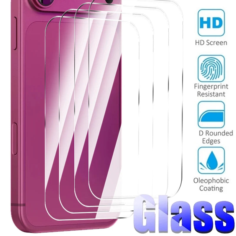 iPhone 18 Pro/Pro Max HD Tempered Glass Back Protector