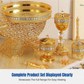 Arabic Gold Hollow Iron Incense Burner Set | Middle Eastern Decor