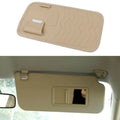 Car Visor CD Organizer PU Leather DVD Holder 2-Pack