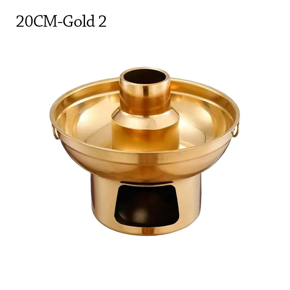 Stainless Steel Hot Pot Double Handles 20/22cm – Kitchen & Outdoor