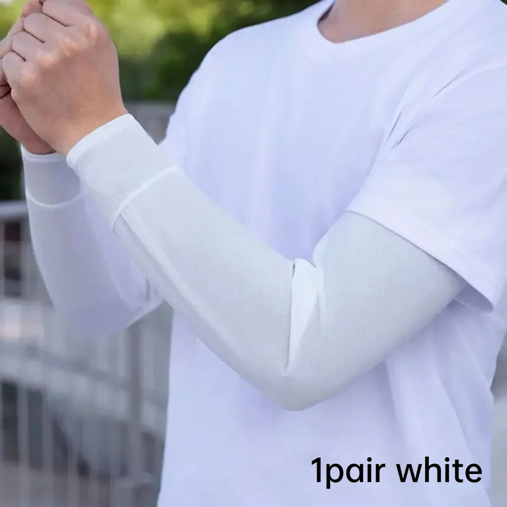 UV Protection Arm Sleeves for Cycling, Running & Driving
