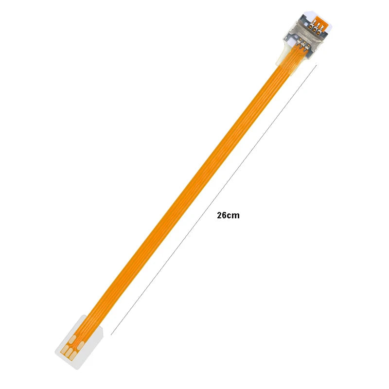 SIM Card Extension Flat Cable 26cm – Forward Signal Extender