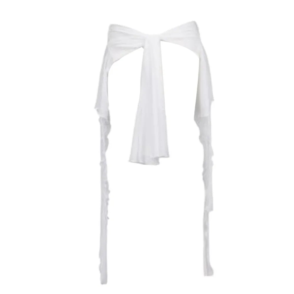 Lace Mesh Hip Scarf – Jazz Dance Waistband & Streetwear