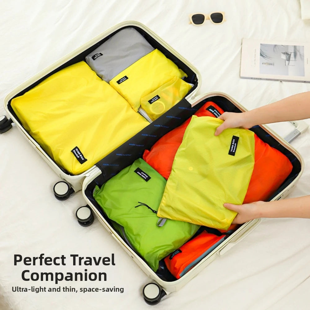 Waterproof Silicone Nylon Luggage Storage Bag – 4 Sizes