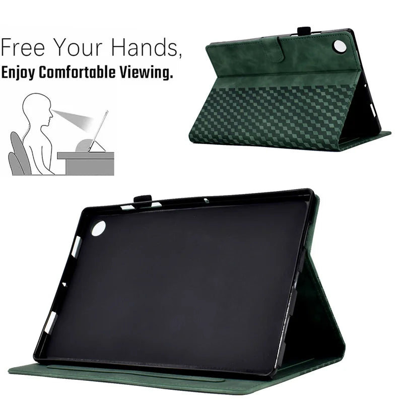 Samsung Galaxy Tab A11 Plus Case – Wallet Stand Magnetic Cover