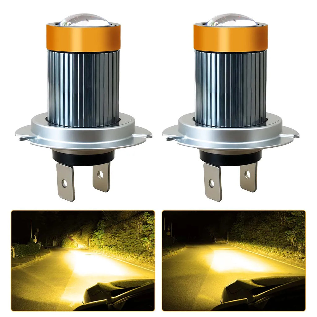 Pampsee LED Fog & Headlight Bulbs H7 H11 9005 9006 – 2-Pack
