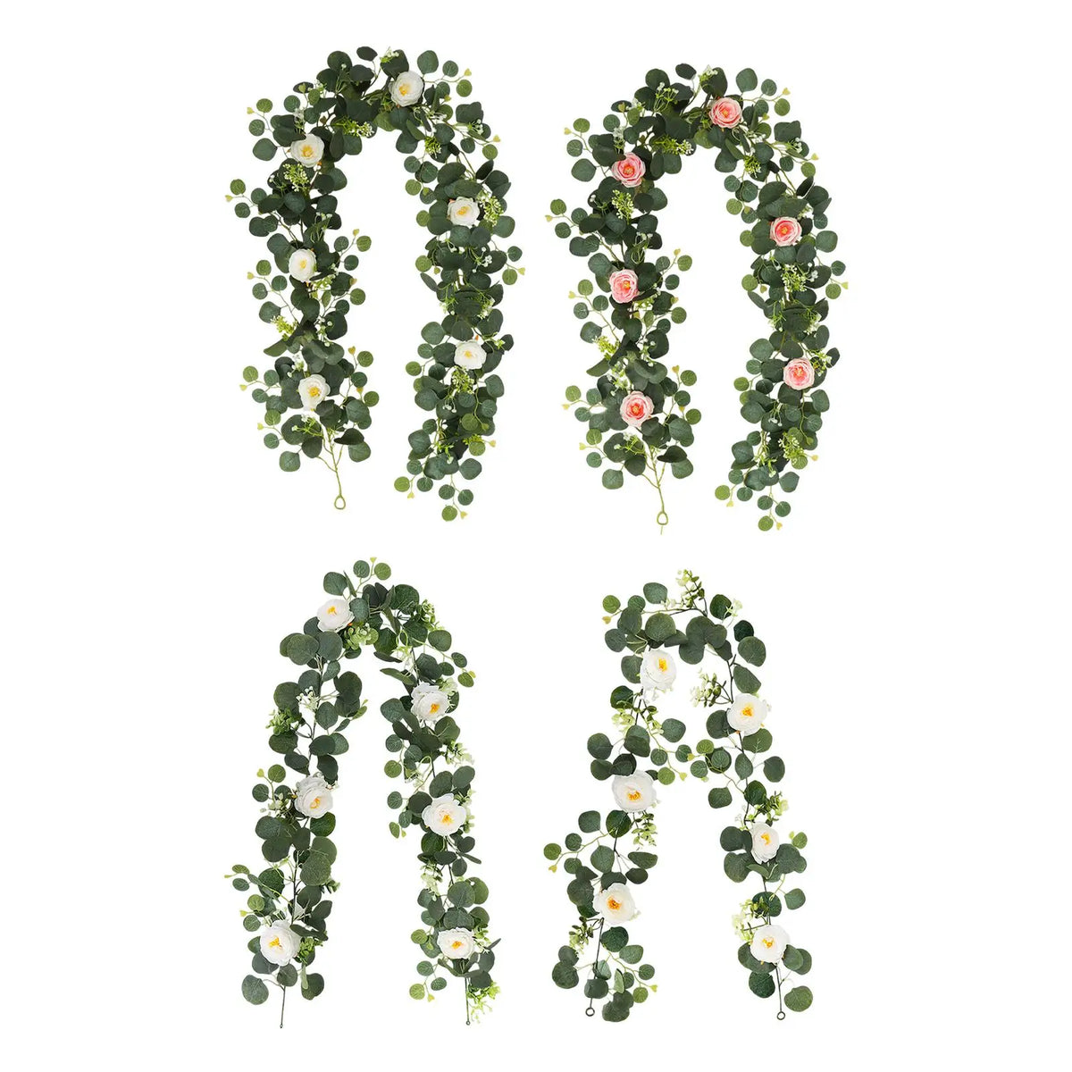 Artificial Eucalyptus Garland Silk Vine – Wedding & Home Decor