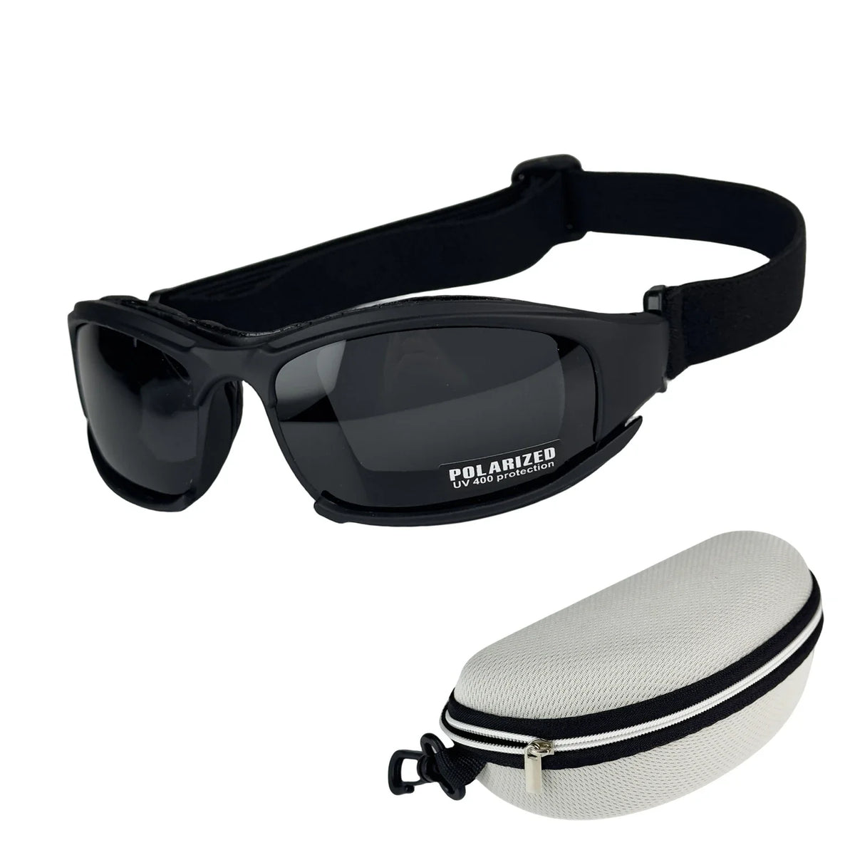 KKJOY Military Polarized Tactical Goggles | Smoke Lens