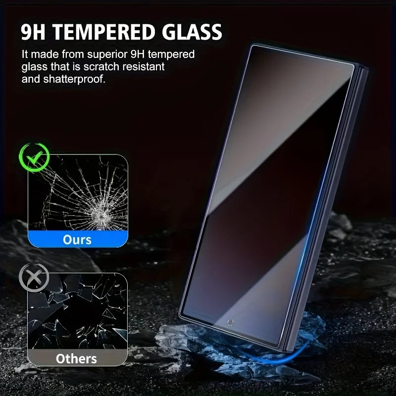 Anti-Spy Tempered Glass Screen Protector – Samsung S21–S26