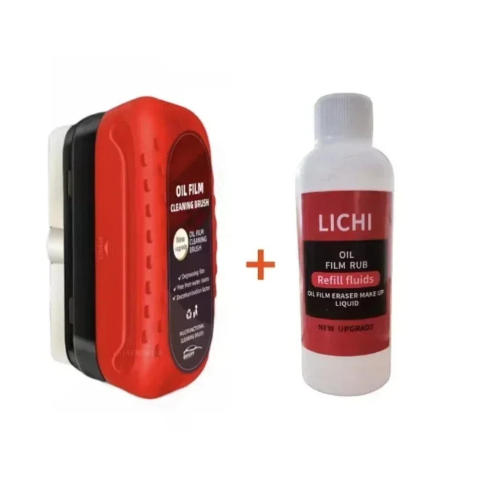 Windshield Oil Film Cleaner & Water Repellent Coating Kit