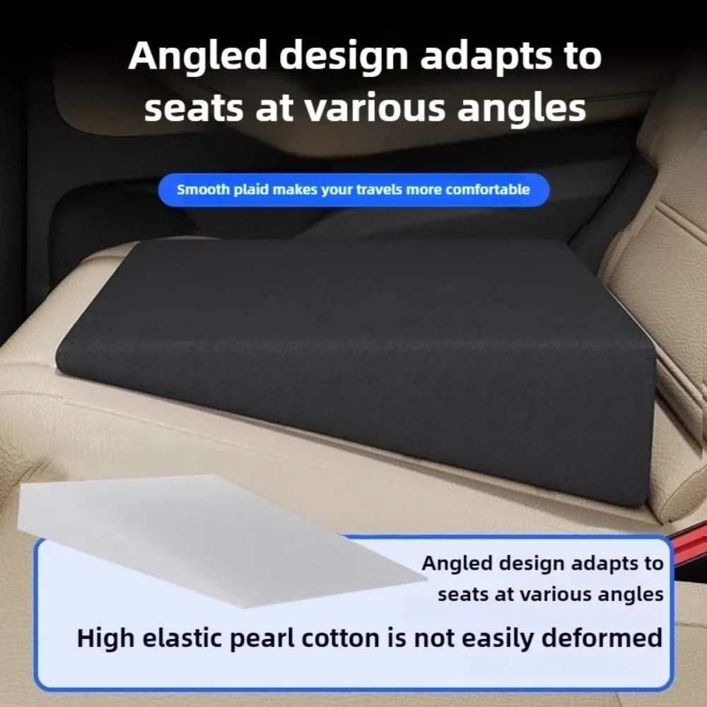 Memory Foam Car Seat Cushion – Height Boost & Leveling Pad