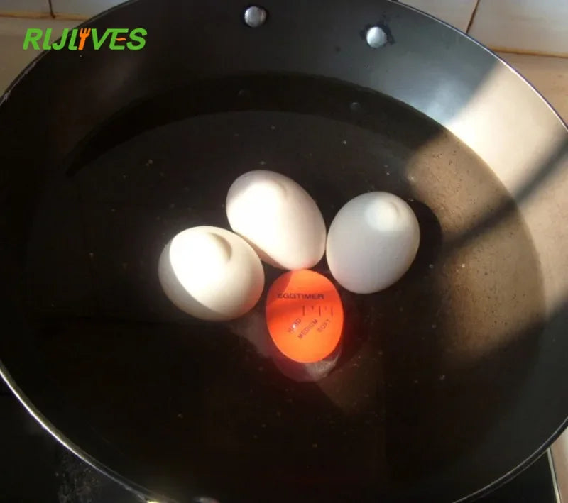 Color Changing Egg Timer – Soft & Hard Boiled Eggs Made Easy