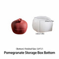 3D Fruit Silicone Molds – Pomegranate & Pear DIY Craft Set