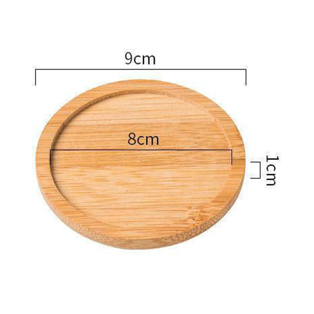 Kesoto Bamboo Serving Tray – Snack, Food & Appetizer Platter