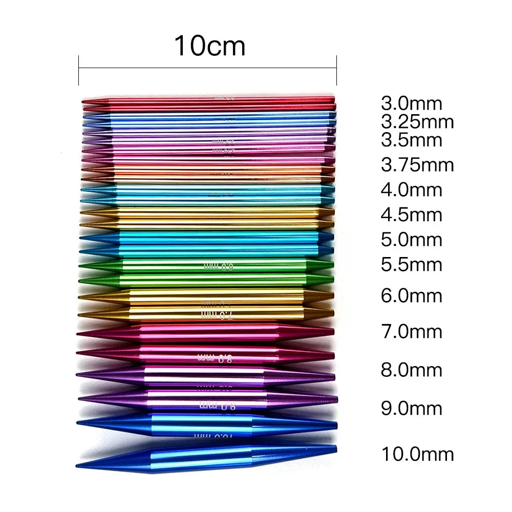 Interchangeable Circular Knitting Needles Set – Aluminum