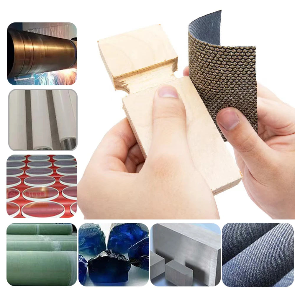 Diamond Electroplated Sanding Sheet 100x100mm | P60–P1200
