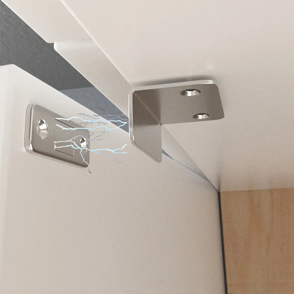 Invisible Magnetic Latch – No-Screw Cabinet & Door Closure