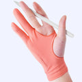 2-Finger Drawing Gloves – Anti-Smudge Tablet Sketch Gloves