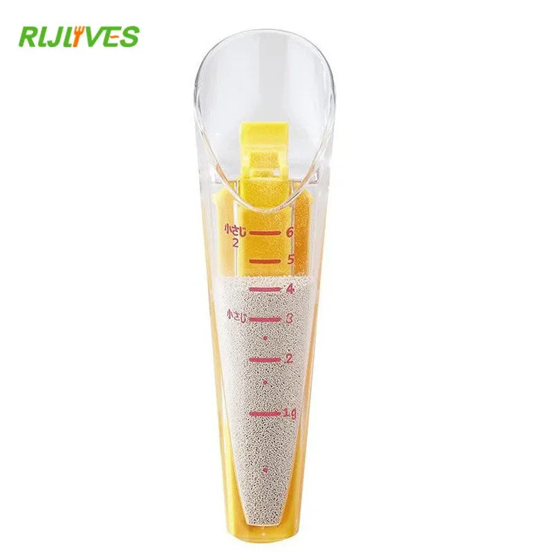 Yeast Measuring Cup with Sealing Clip – 1–6g Baking Tool