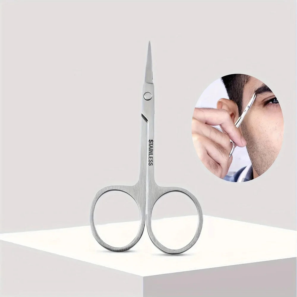 Small Grooming Scissors – Beard, Eyebrow & Lash Trimming
