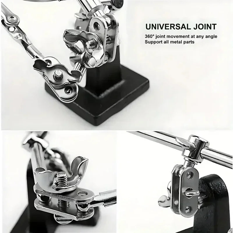 Helping Hands Soldering Station with 5X Magnifying Glass