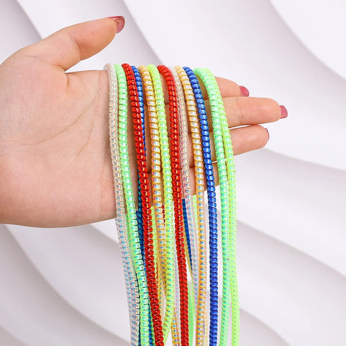 1.4M Spiral Cable Protector & Wire Winder – USB & Earphone