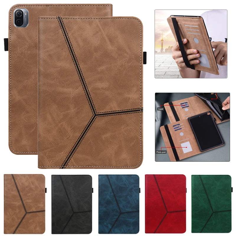 Xiaomi Pad 5 6 & Redmi Pad SE Leather Wallet Stand Case